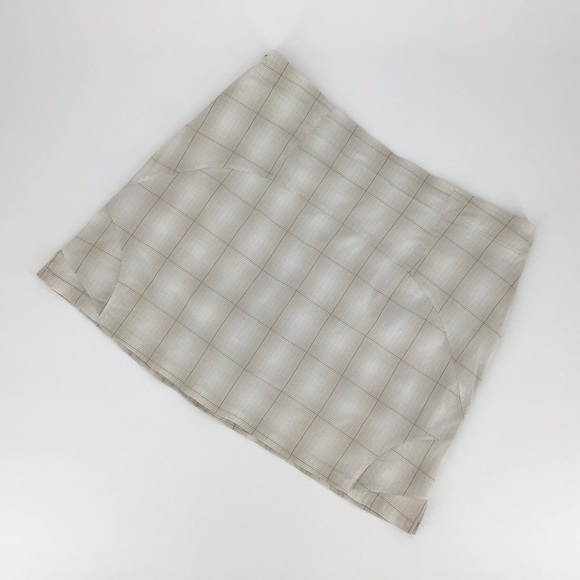 Avia Woven Plaid Skort, Large - Picture 2 of 12